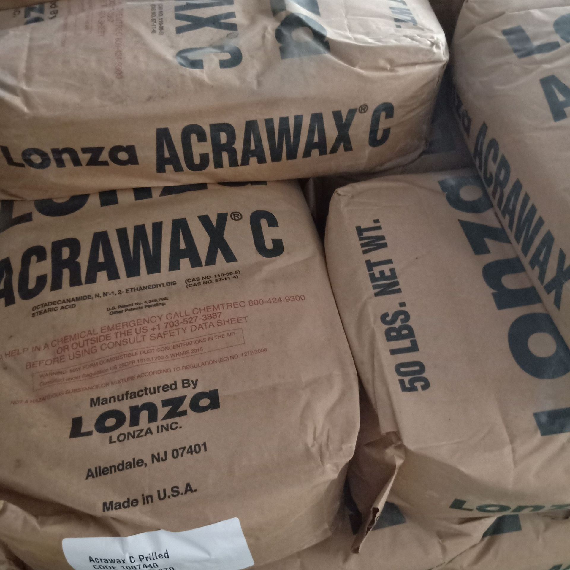 ACRAWAX C(龍沙)塑料與橡膠工業的“多面手”助劑